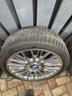 BMW alloy wheels with winter tyres style 388 18