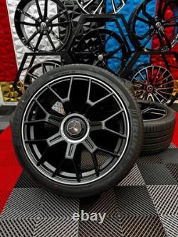 BRAND NEW 20 Mercades S63 Style alloy wheels STAGGERD + Brand new Tyres + TPMS