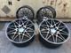 Brand New Bmw M3 M4 666m Style 19 5x120 Alloy Wheels Gloss Black Pol 5x120