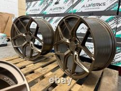 BRAND NEW BMW M3 M4 827M STYLE 19 5x120 ALLOY WHEELS MAGNETO BRONZE 5X120 XT2