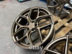 BRAND NEW BMW M3 M4 827M STYLE 19 5x120 ALLOY WHEELS MAGNETO BRONZE 5X120 XT2