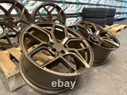 BRAND NEW BMW M3 M4 827M STYLE 19 5x120 ALLOY WHEELS MAGNETO BRONZE 5X120 XT2