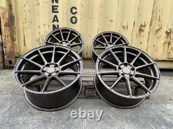 BRAND NEW BMW M4 STYLE TURISMO 18 STAGGERED 5x120 ALLOY WHEELS BRONZE