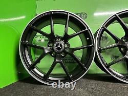 BRAND NEW MERCEDES A / B / CLA 45S AMG STYLE 18 5x112 ALLOY WHEELS X 4