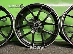 BRAND NEW MERCEDES A / B / CLA 45S AMG STYLE 18 5x112 ALLOY WHEELS X 4