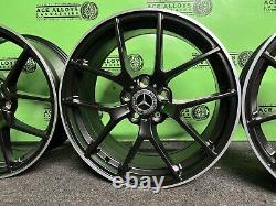 BRAND NEW MERCEDES A / B / CLA 45S AMG STYLE 18 5x112 ALLOY WHEELS X 4