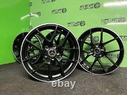 BRAND NEW MERCEDES A / B / CLA 45S AMG STYLE 18 5x112 ALLOY WHEELS X 4