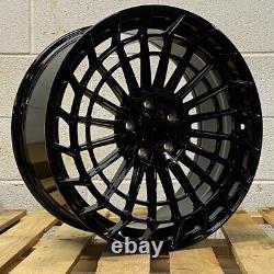 BRAND NEW MERCEDES S CLASS MAYBACH STYLE 19 STAGGERED 5x112 ALLOY WHEELS