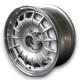 Baroque Style Alloy Wheels Gloss Silver For Mercedes W108 7x16 Et 23