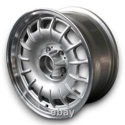 Baroque Style Alloy Wheels Gloss Silver For Mercedes W108 7x16 ET 23
