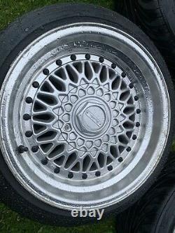 Bbs Style Alloy Wheels 185/45/15 E30