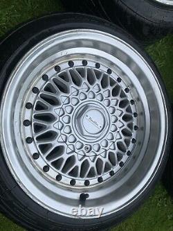 Bbs Style Alloy Wheels 185/45/15 E30