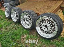 Bbs Style Staggered Alloy Wheels 18