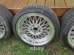 Bbs Style Staggered Alloy Wheels 18