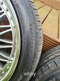 Bbs Style Staggered Alloy Wheels 18