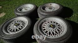 Bbs style 15 x 8 15x7 4x100 Alloy Wheels 4x108 MX5 Ford E30