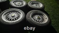 Bbs style 15 x 8 15x7 4x100 Alloy Wheels 4x108 MX5 Ford E30