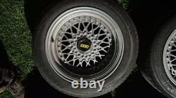 Bbs style 15 x 8 15x7 4x100 Alloy Wheels 4x108 MX5 Ford E30