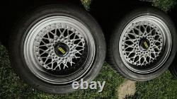 Bbs style 15 x 8 15x7 4x100 Alloy Wheels 4x108 MX5 Ford E30