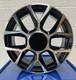 Black Mf X4 17 Vw Up Gti Style Alloy Wheels 4x100 6.5j Et40