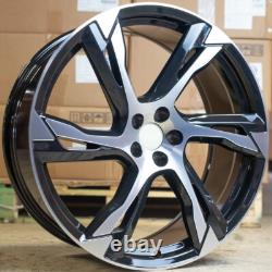 Black MF x4 22 Volvo 6 Style Alloy Wheels Volvo XC90 XC60 5x108 9J Et38.5