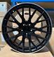 Black Ml Porsche Panamera 971 976 X4 21 Porsche Turbo 3083 Style Alloy Wheels