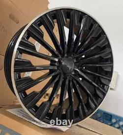 Black ML x4 19 Premium Blade 334 Mercedes Style Alloy Wheels CLA C E Class C