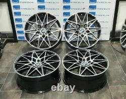 Bmw 18'' Inch Competition 666m Style New Alloy Wheels 1/ 2 Series F20 F21 F22