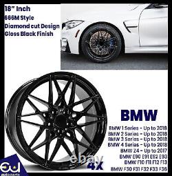 Bmw 1 2 3 4 Series 18'' Inch Alloy Wheels New Competition 666m Style (x4)