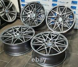Bmw 20'' Inch Competition 666m Style New Alloy Wheels Bmw 3/4/5/6 Series M3 M4