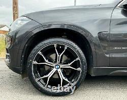 Bmw 21'' Inch X5 / X6 741m Style Alloy Wheels M Sport- E70/e71/f15/f16 Set Of 4