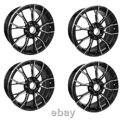 Bmw 3 4 5 6 Series G20 G30 20 Alloy Wheels Alloys 669m Style Black Polished 4x