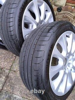 Bmw 3 Series E46 E90 17 Alloy Wheels Style 171 Mint Goodyear Eagle F1 Tyres