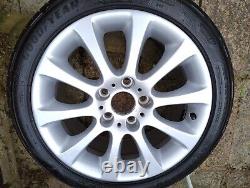 Bmw 3 Series E46 E90 17 Alloy Wheels Style 171 Mint Goodyear Eagle F1 Tyres