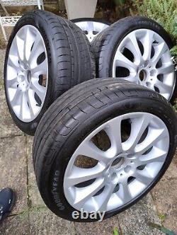 Bmw 3 Series E46 E90 17 Alloy Wheels Style 171 Mint Goodyear Eagle F1 Tyres