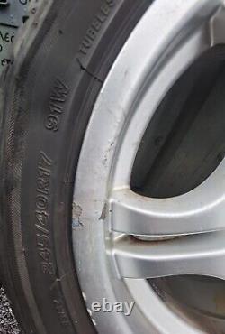 Bmw 3 Series E46 Style 68 17 Alloy Wheels With 4 Good Tyres 245/40/r17 Fast P&p