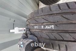 Bmw 3 Series E46 Style 68 17 Alloy Wheels With 4 Good Tyres 245/40/r17 Fast P&p