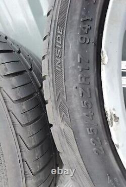 Bmw 3 Series E46 Style 68 17 Alloy Wheels With 4 Good Tyres 245/40/r17 Fast P&p