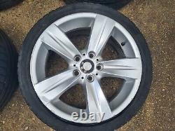 Bmw 3 Series E92 E93 18 Style 189 Stagerred8j/8.5j Alloy Wheels With Tyres #0j