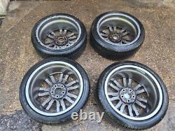 Bmw 3 Series F30 2013 403m Style 19 Inch Staggered Alloy Wheels & Tyres #3a