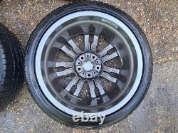 Bmw 3 Series F30 2013 403m Style 19 Inch Staggered Alloy Wheels & Tyres #3a