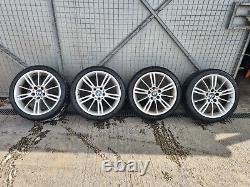 Bmw 3 Series Mv3 Style Msport 18'' Set Of Stagerred Alloy Wheels With Tyres #4g
