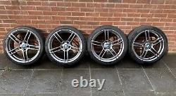 Bmw 3 series MSport E92 19 alloy wheels BMW Genuine style 313 Staggered