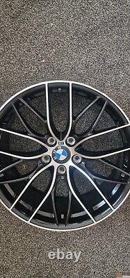 Bmw 405m Style 19 & 20 Inch Black Polished Alloy Wheels Fits 3 4 5 Series