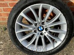 Bmw 5 6 Series F10 F11 F12 F13'18' Summer Style 454 Alloy Wheels With Tyres Oem