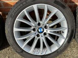 Bmw 5 6 Series F10 F11 F12 F13'18' Summer Style 454 Alloy Wheels With Tyres Oem