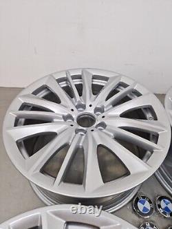 Bmw 5 Series F10 F11 19 Alloy Wheels Set Style 332 8.5j 9j 6791384 6791383