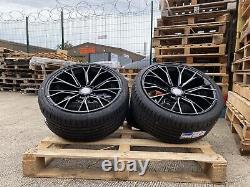 Bmw 5 Series F10 F11 M Sport Style Set Of 4 Alloy Wheels 20'' & Tyres Concave