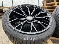 Bmw 5 Series F10 F11 M Sport Style Set Of 4 Alloy Wheels 20'' & Tyres Concave