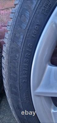 Bmw 5 Series Turbine Styling 329 Alloy Wheels With Winter Tyres For Sell